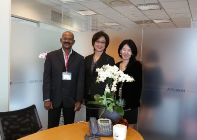 With CEO & Head I.T., Nomura Asset Mgmt.