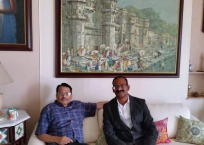 With Ram Bhagwat, Board of Advisor
